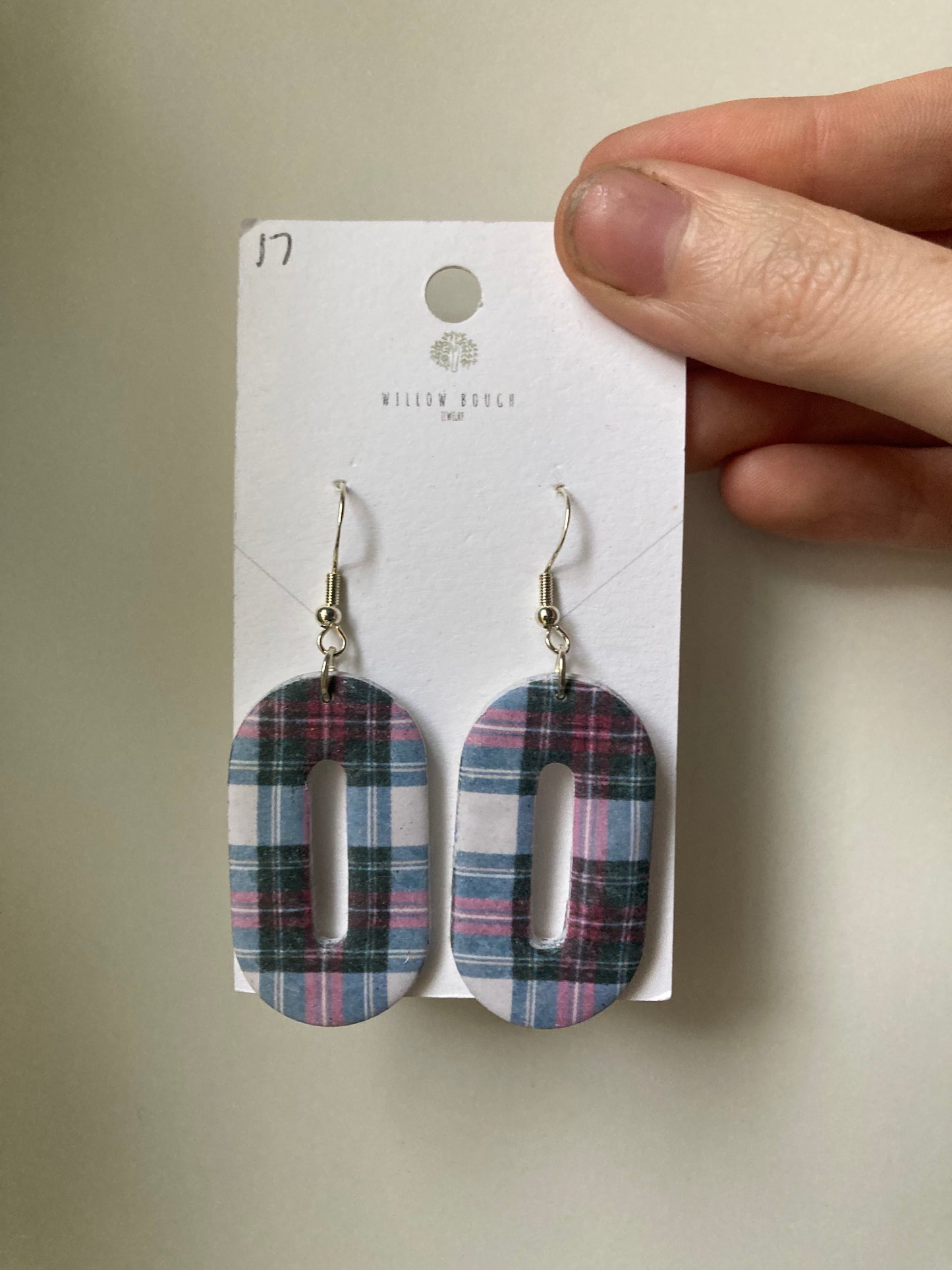 Plaid Dangles