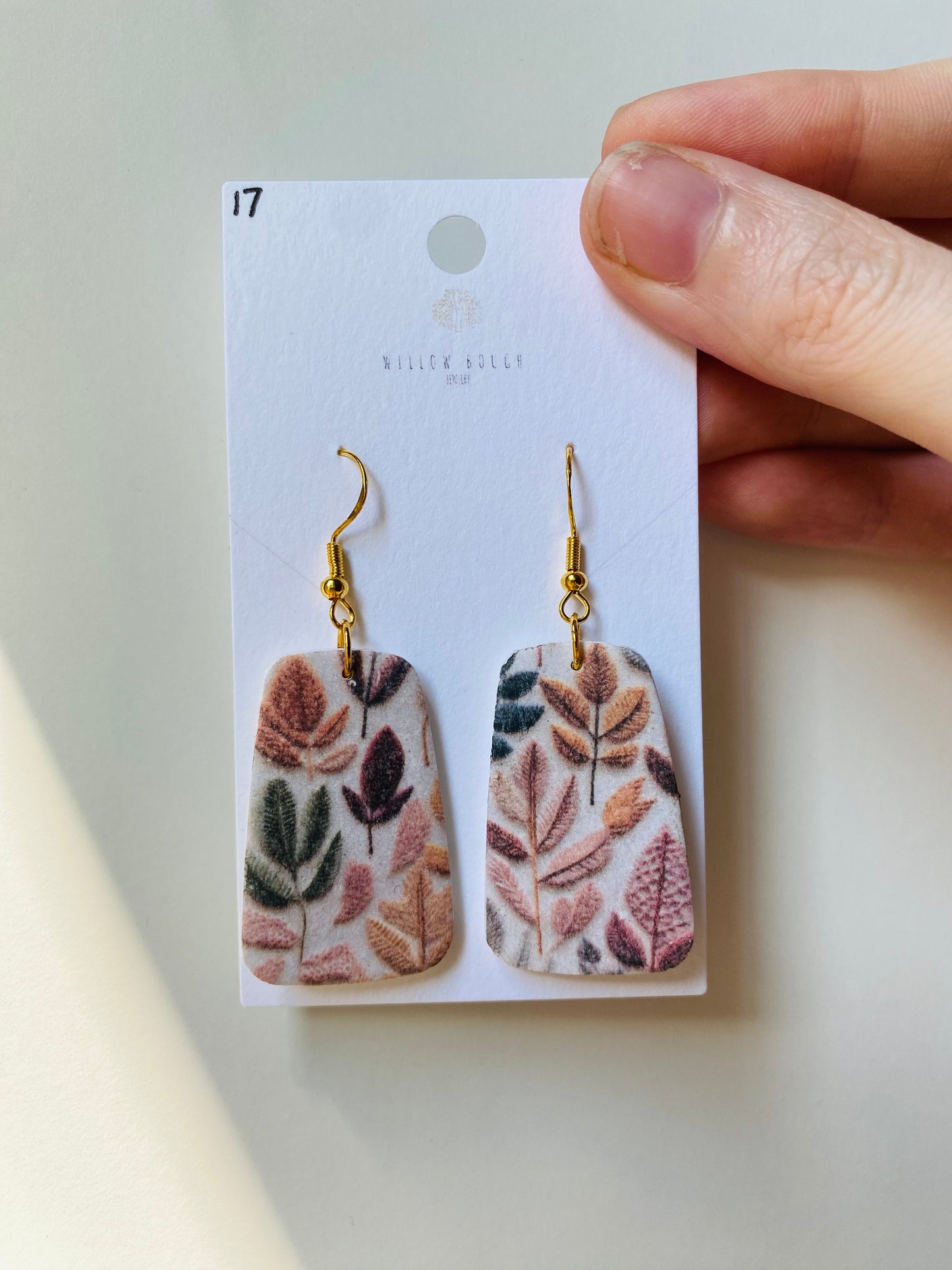 Embroidery dangles