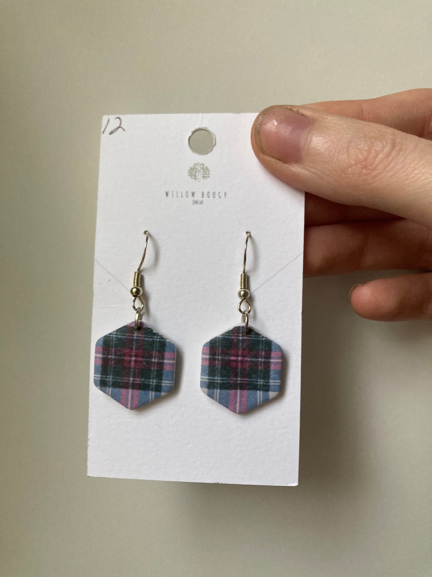 Plaid Dangles