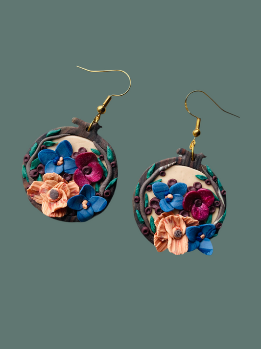 Floral Embroidery Hoops