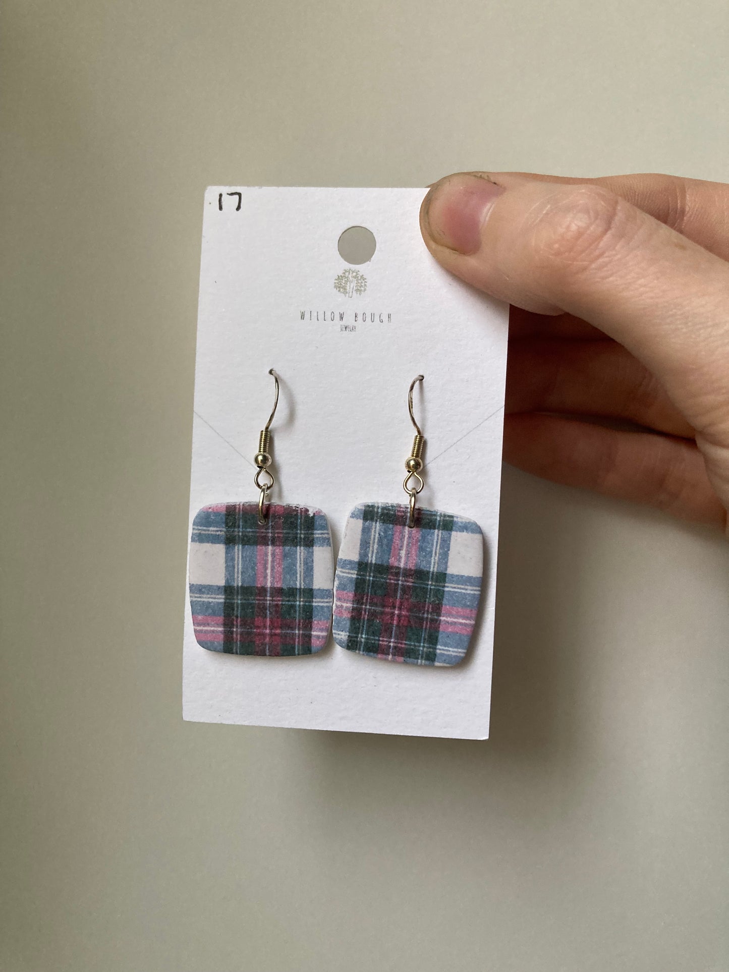 Plaid Dangles